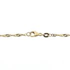 Image 4 of Gold Singapore link chain | 51 cm