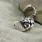 Image 4 of Silver Buddha to Buddha ring chain