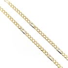 Image 5 of Two-tone gold link chain
