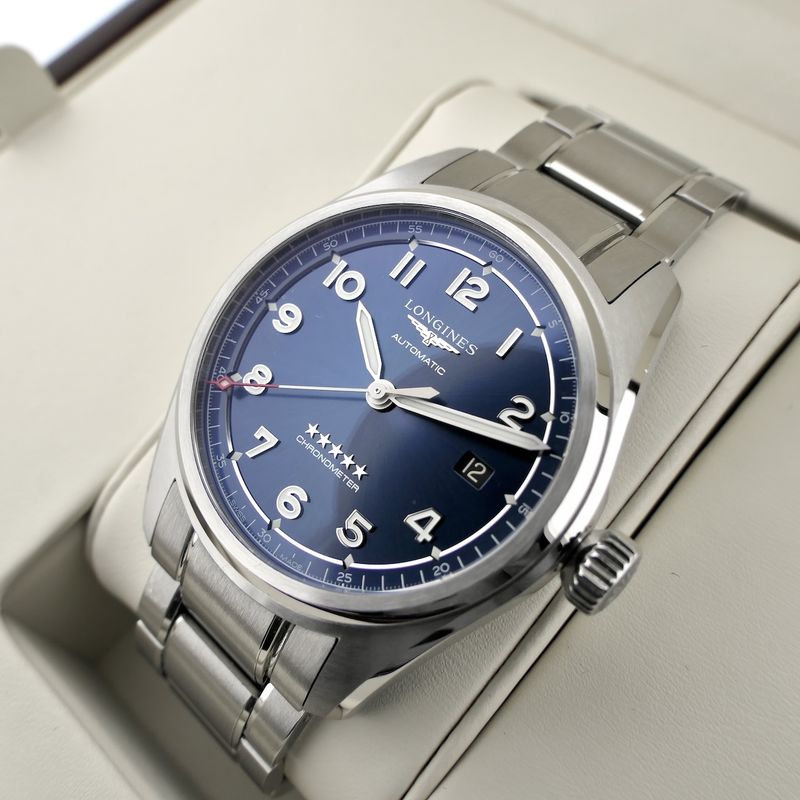 Image 14 of Longines Spirit Automatic Chronometer L3.810.4.93.6; Automatic men's watch