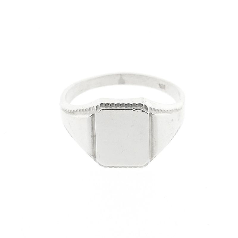 Image 2 of Silver signet ring