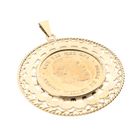 Image 2 of Gold pendant of a 10-guilder coin; King William III 1875