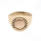 Image 3 of 8 carat ring with commemorative coin | John. F Kennedy