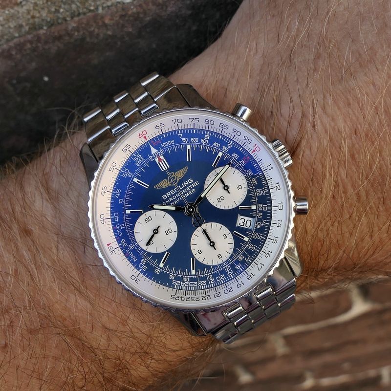 Image 19 of Breitling Navitimer A23322; Chronograph men's watch