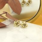 Image 2 of Golden fantasy stud earrings