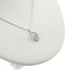 Image 3 of White gold fantasy pendant with diamonds; 0.03 ct.
