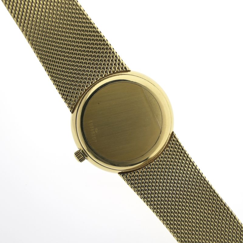 Image 21 of Longines Wittnauer Classic 'Onyx & Diamonds'; 18k gold watch