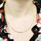 Image 2 of 18K Gold Flat Anchor Link Chain | 50cm