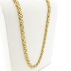 Image 3 of Exclusive long gold flat king chain | 71 cm