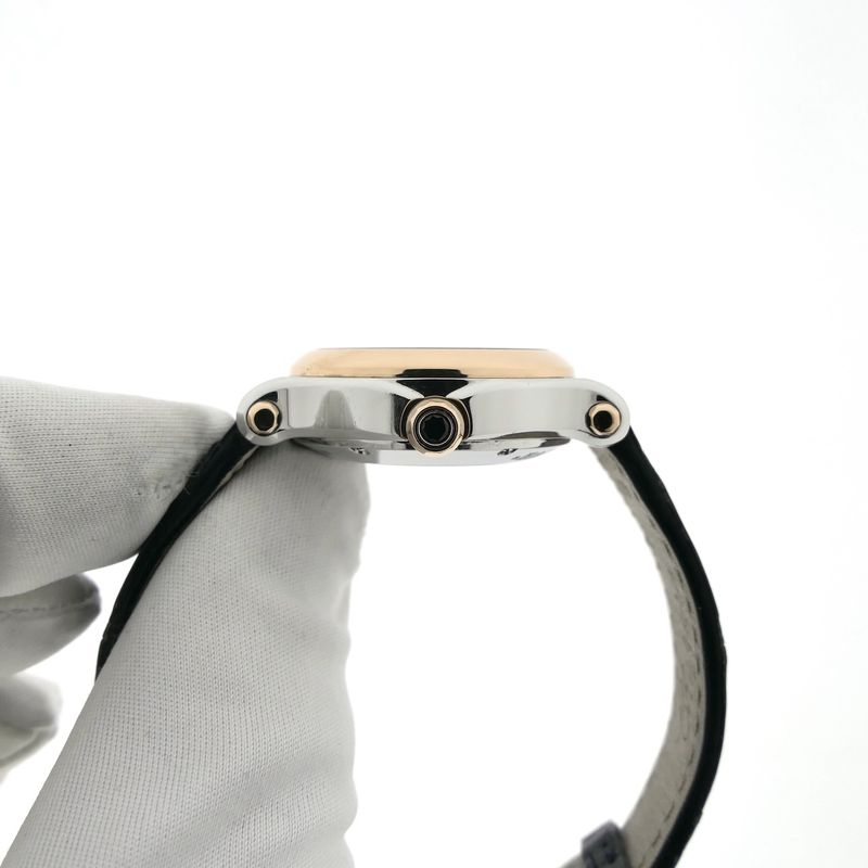 Image 5 of Chopard Happy Sport 'Stars' Automatic 278573; 18k gold/steel women's watch with diamonds