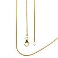 Gold snake link chain