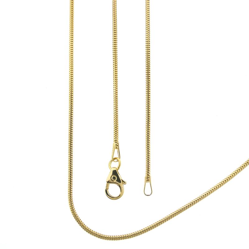 Image 1 of Gold snake link chain