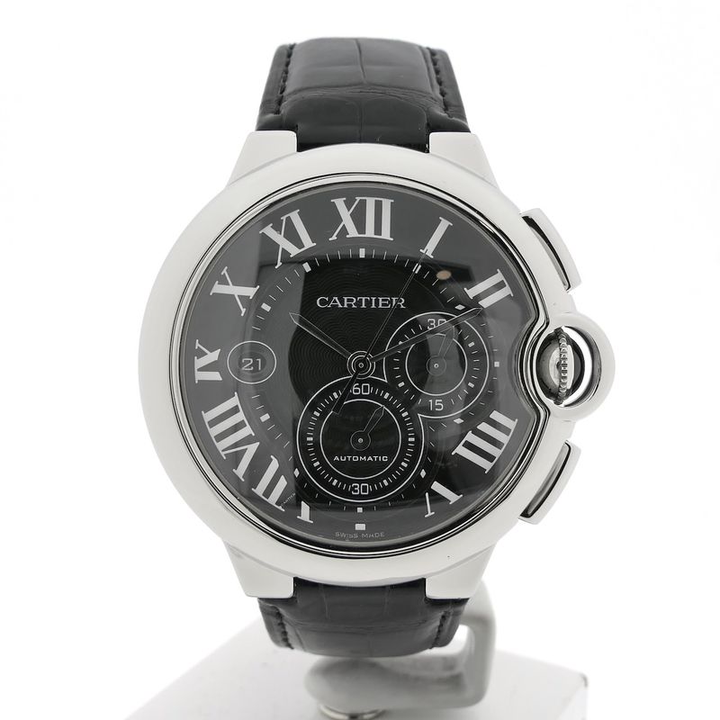 Image 1 of Cartier Ballon Bleu Chronograph 3109; Automatic men's watch