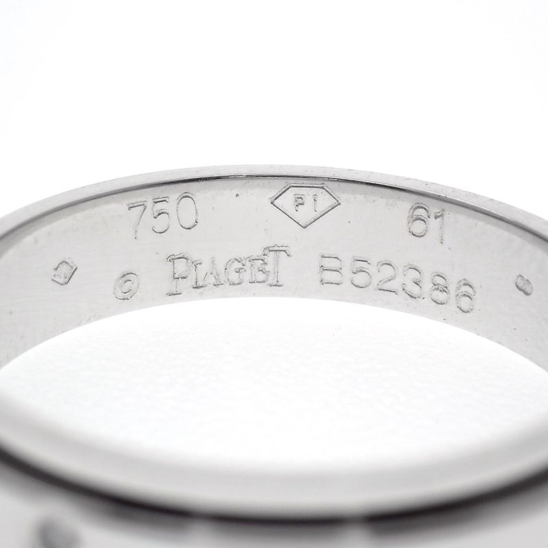 Image 6 of Piaget white gold ladies' ring with diamond; 0.02 ct.