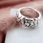 Image 6 of Pandora ring; Silver; heart band