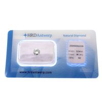 0.54 ct. Brilliant cut diamond H/SI1 + HRD Certificate - Natural diamond