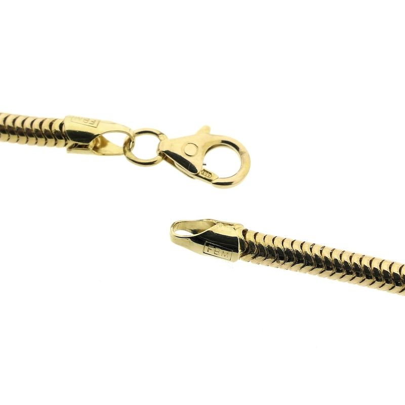 Image 5 of Gold snake link chain