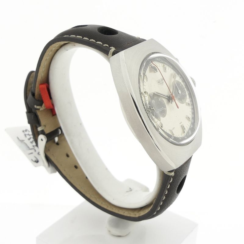 Image 8 of Heuer Pre-Carrera Chronograph; Vintage men's watch