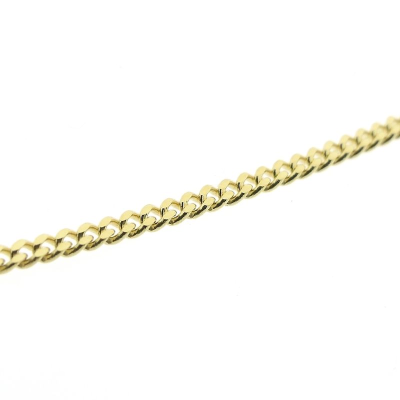 Image 3 of Gold gourmet link chain | 50 cm
