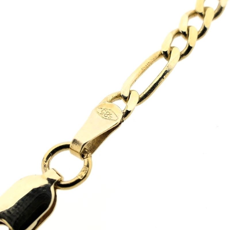 Image 8 of Golden Figaro link chain
