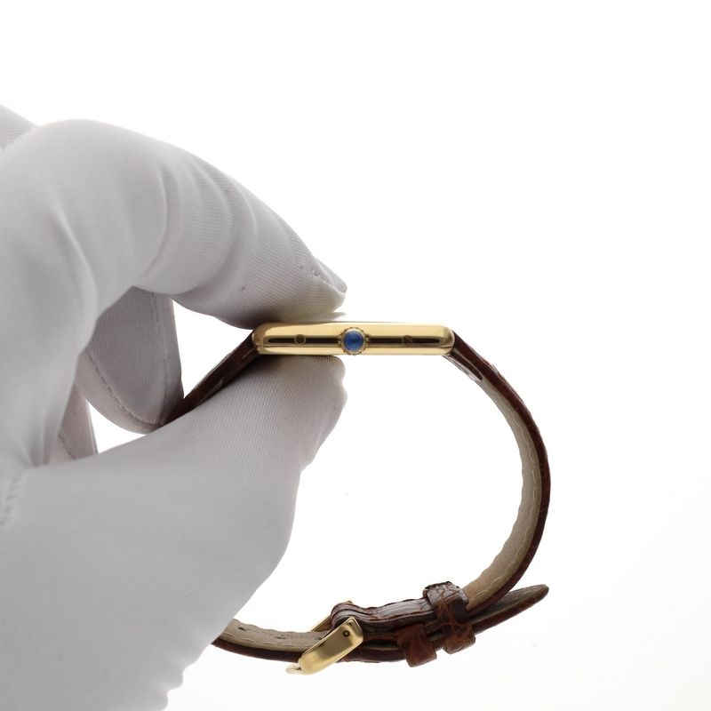 Image 5 of Cartier Tank Vermeil 'Large' 590005; Unisex watch