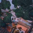 Image 2 of Silver ring with moonstones