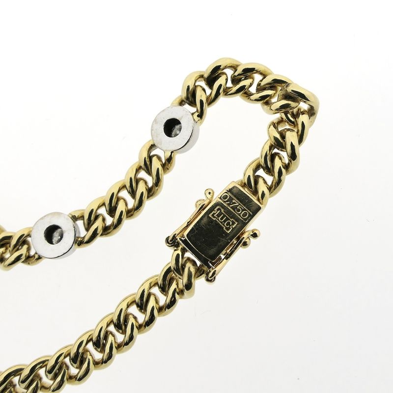 Image 8 of Chopard Geneva Cocktail Watch 3707; Vintage 18k gold women's watch with diamonds