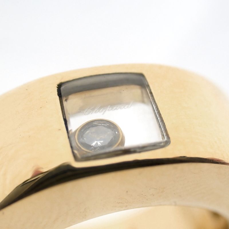 Image 3 of Chopard gold ring with diamond 0.05 ct.