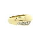 Image 4 of Gold ring with diamond; 0.25 ct.