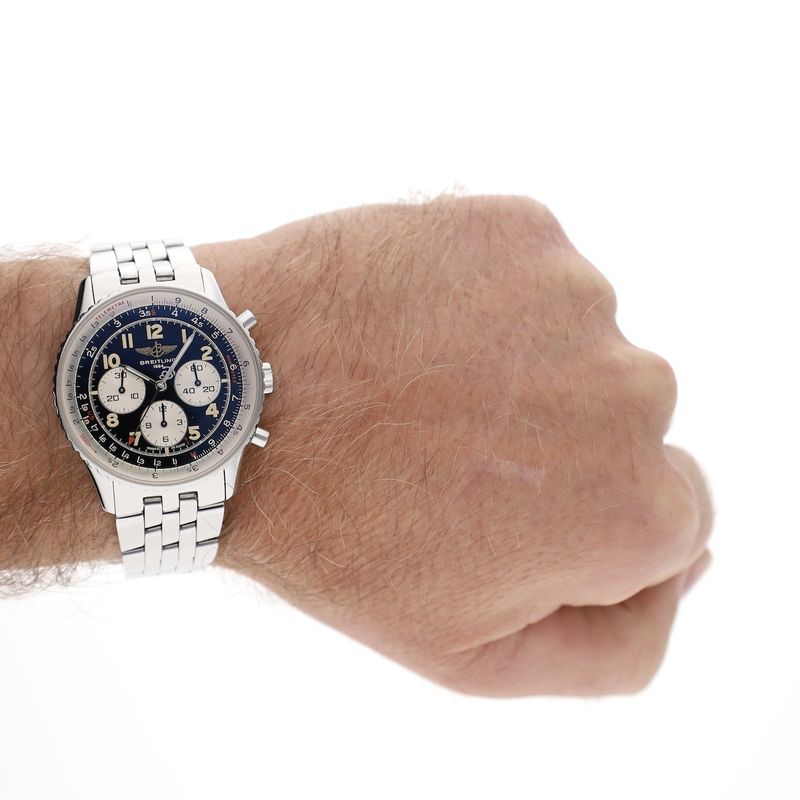 Image 20 of Breitling Navitimer '92 Chronograph A30022; Automatic men's watch