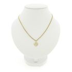 Image 3 of Gold pendant of a heart with zirconia