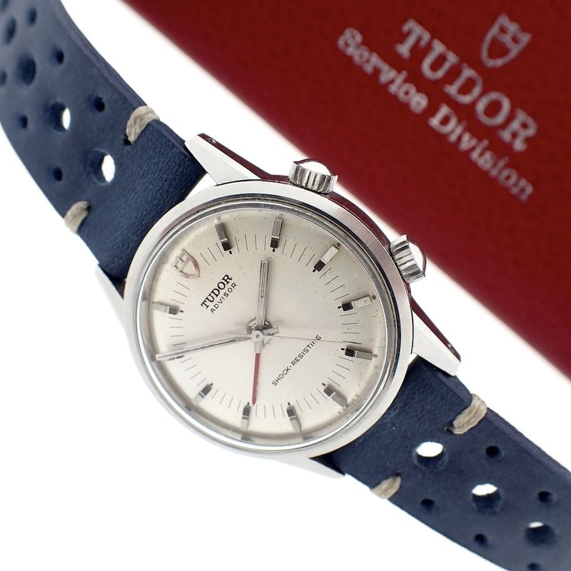 Image 1 of Tudor Advisor; Men's watch with mechanical alarm
