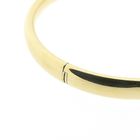 Image 4 of Gold smooth slave bracelet; Size M