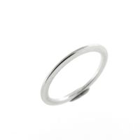 White gold sliding ring