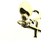 Image 2 of Gold pendant; Faith, hope and love