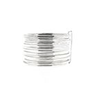 Afbeelding 6 van Vintage zilveren ringenarmband; Ø 69,8 mm 