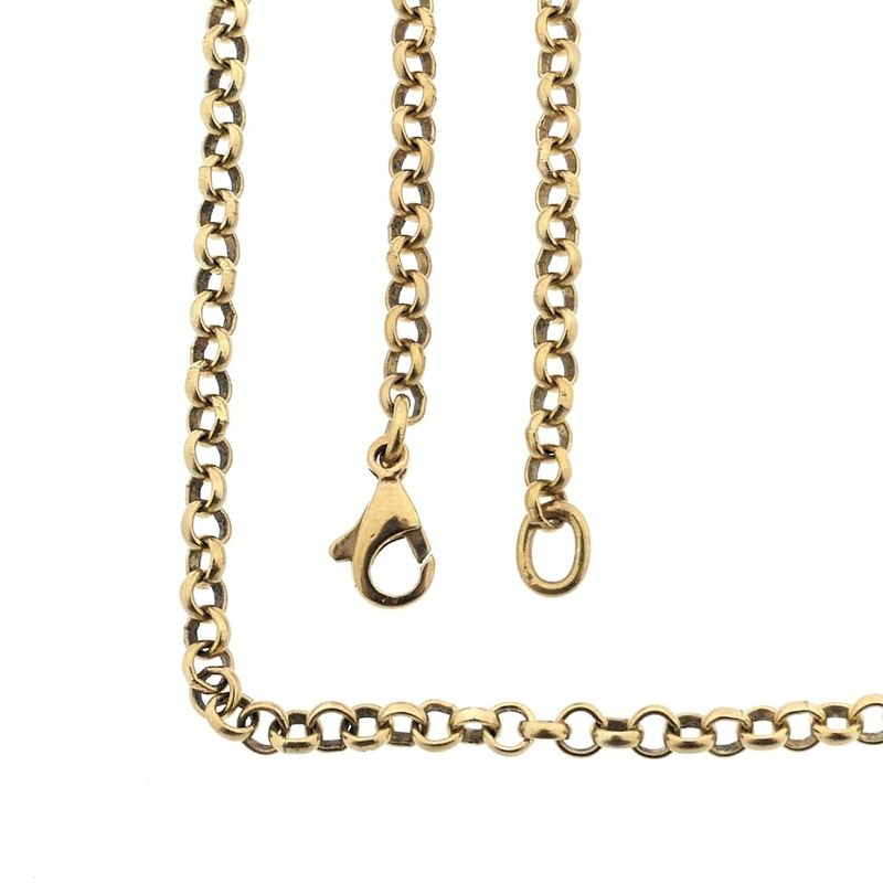 Image 1 of Gold jasseron link chain
