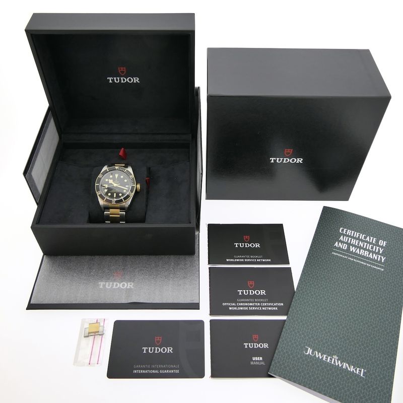 Image 4 of Tudor Black Bay 41mm Heritage 79733N; Gold/steel men's watch