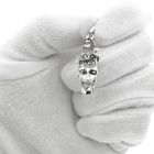 Image 7 of Silver punk style necklace pendant