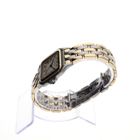 Image 15 of Cartier Panthère '3 Row' Large/Jumbo 183957; 18ct. Gold/steel watch