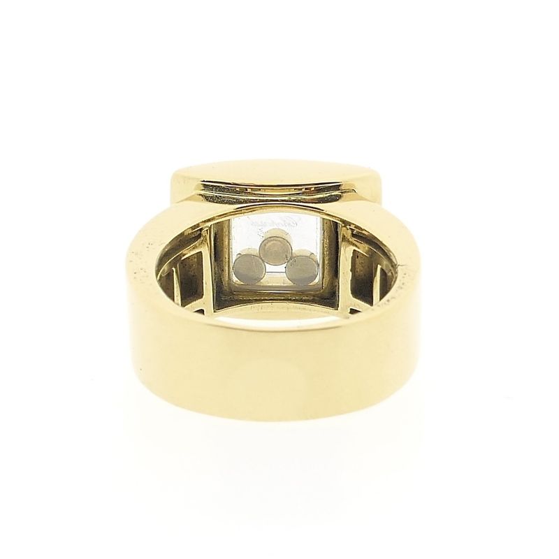 Image 4 of Chopard gold Happy Diamonds ring with diamonds; 0.12 ct.