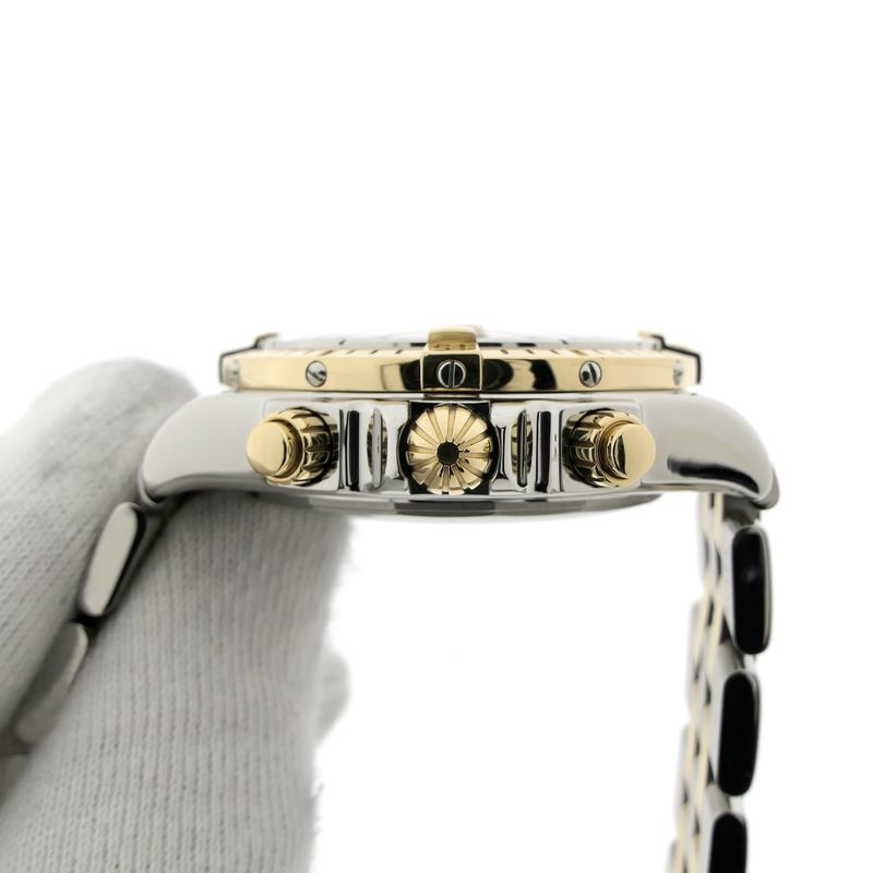 Image 7 of Breitling Chronomat Evolution C13356; Automatic rose gold/steel men's chronograph watch