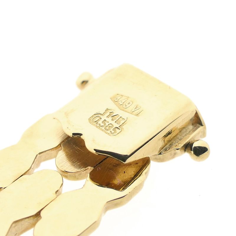 Image 5 of Golden Bismarck Link Bracelet