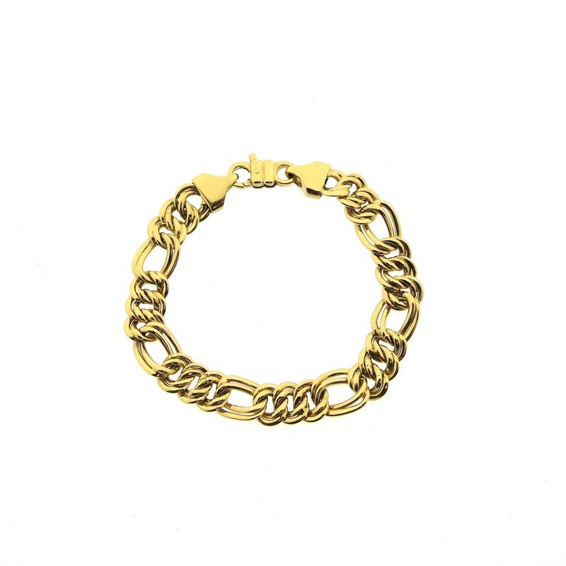 Image 3 of Golden Prince of Wales link bracelet