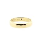 Image 4 of Bicolor Gold Wedding Ring with Diamond; 0.02 ct.