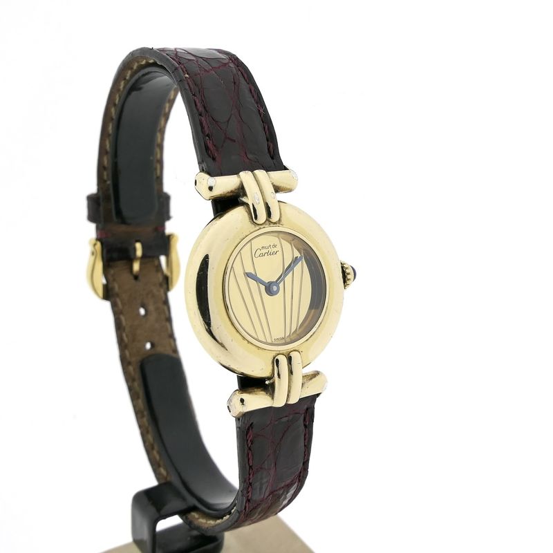 Image 16 of Cartier Colisee Vermeil 590002; Ladies watch