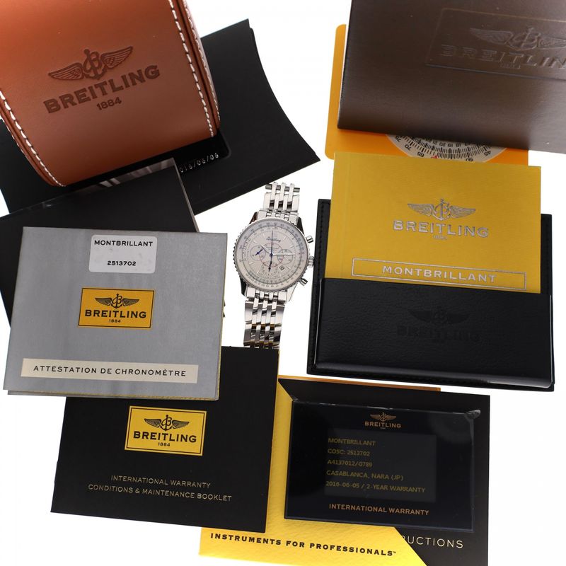 Image 15 of Breitling Montbrillant Chronograph 38mm A41370; Automatic Watch