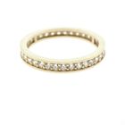 Image 7 of Gold alliance ring with zirconia