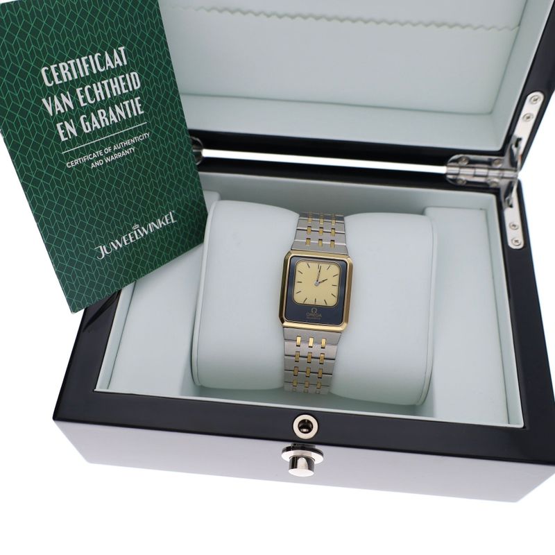 Image 4 of Omega Equinoxe 'Reverso' 186.0013 / 386.0813; Vintage Men's Watch