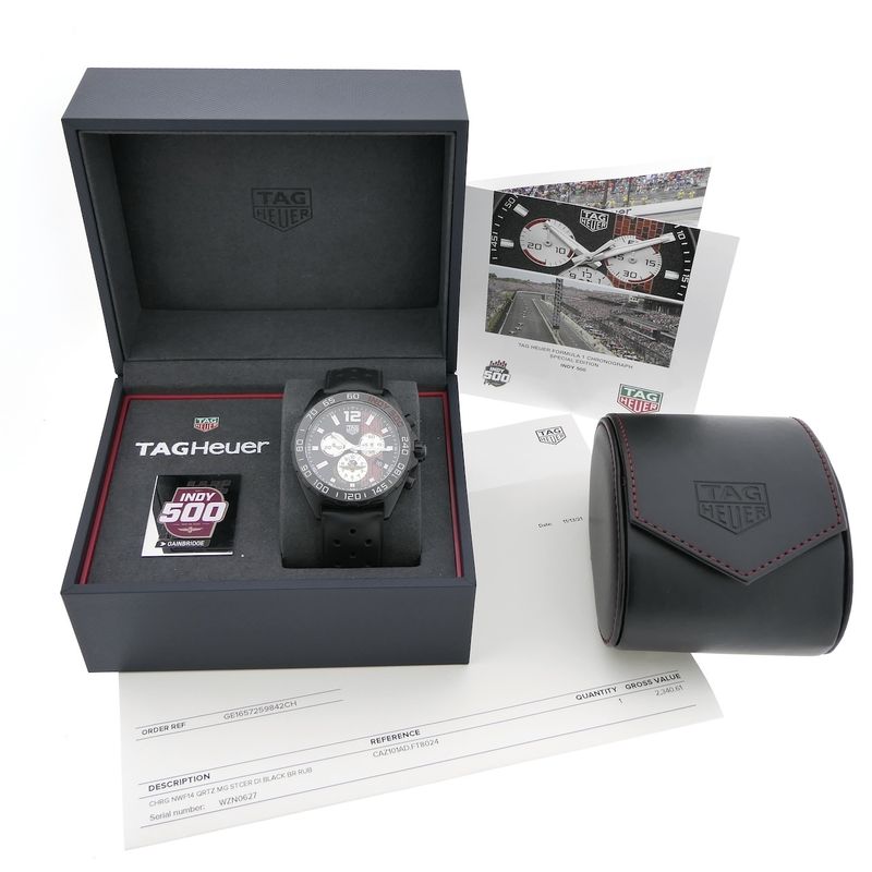 Image 4 of TAG Heuer Formula 1 'INDY 500' Limited Edition CAZ101AD; Chronograph men's watch